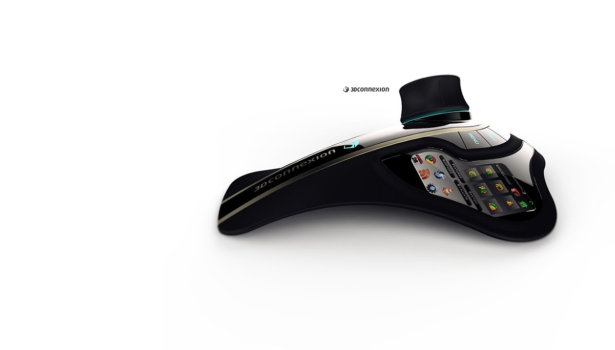 3D Mouse，SpaceNavigator，Digital，product design，
