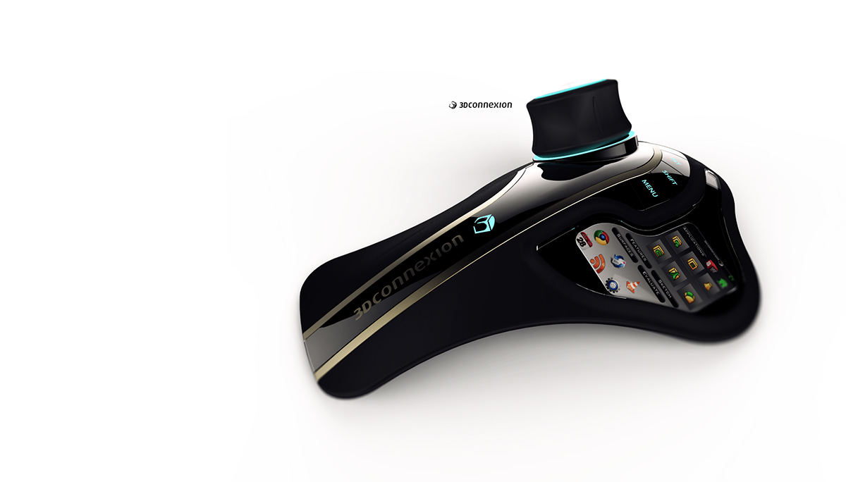 3D Mouse，SpaceNavigator，Digital，product design，