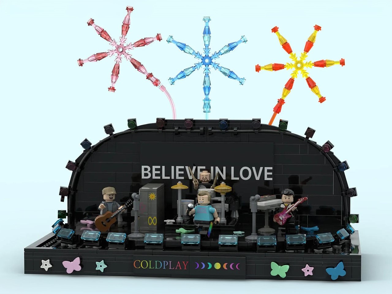 lego，band，jointly，Lego creativity，