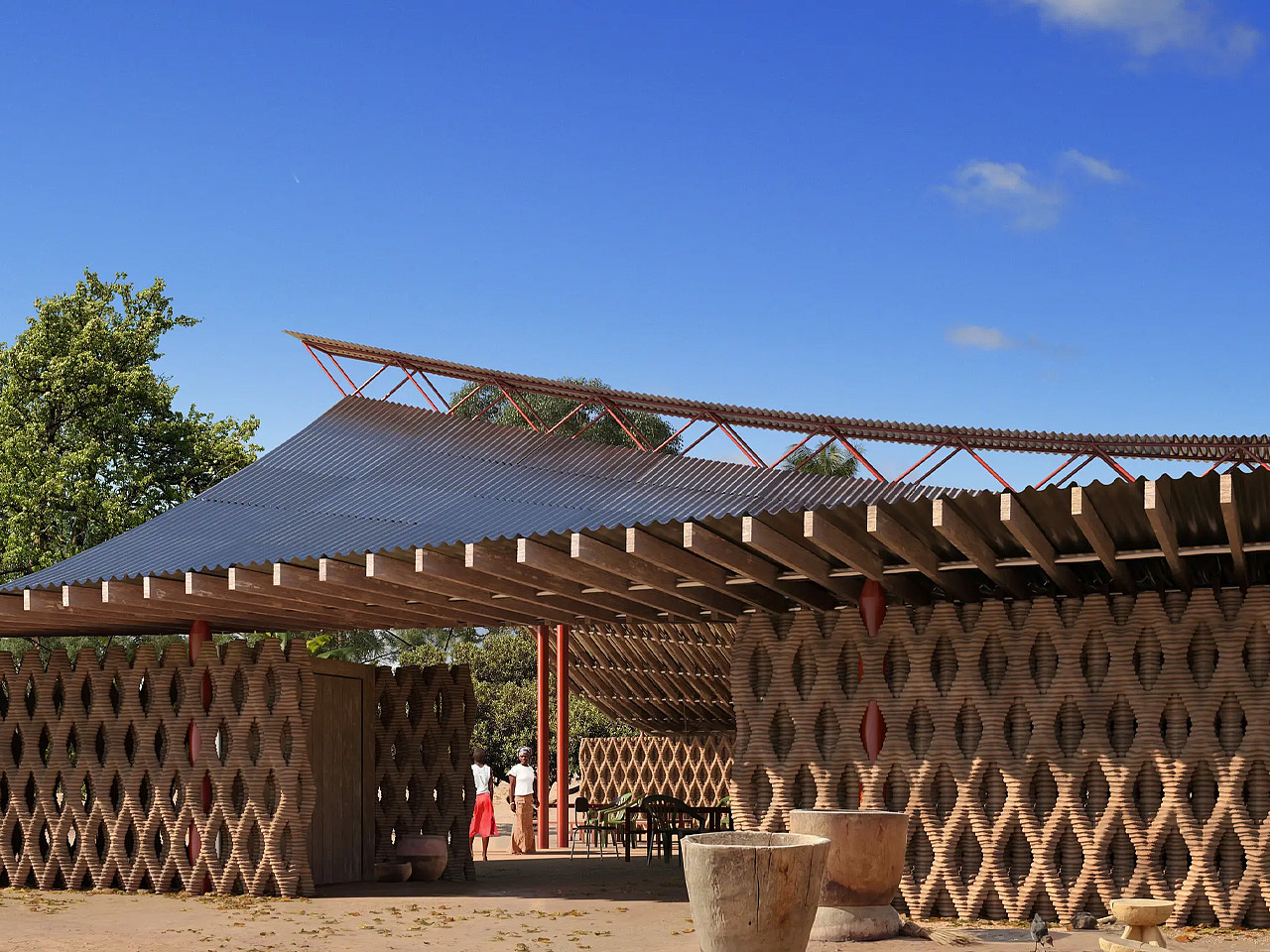 Hope Village Community，Metal，Tanzania，environment protection，Sustainable Building，