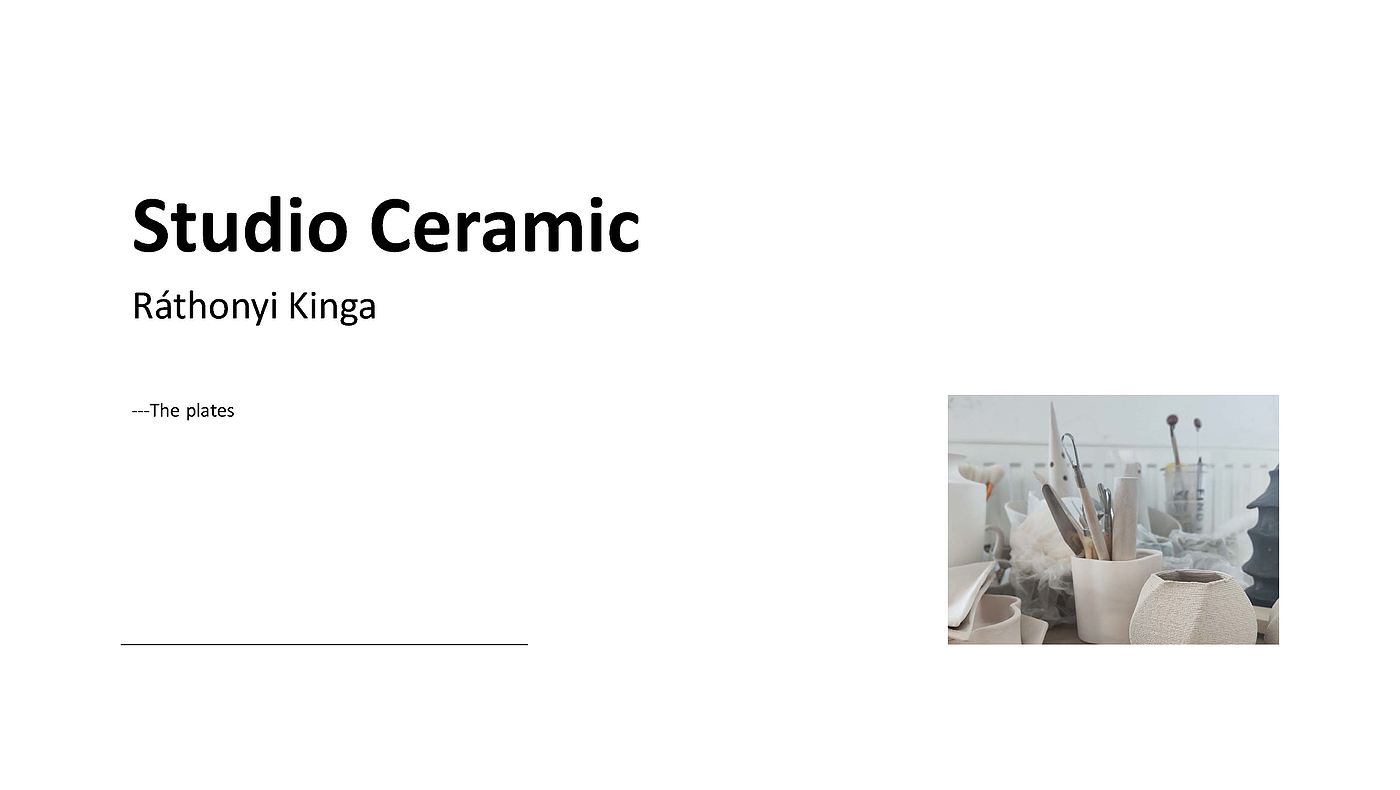 Ceramic design，