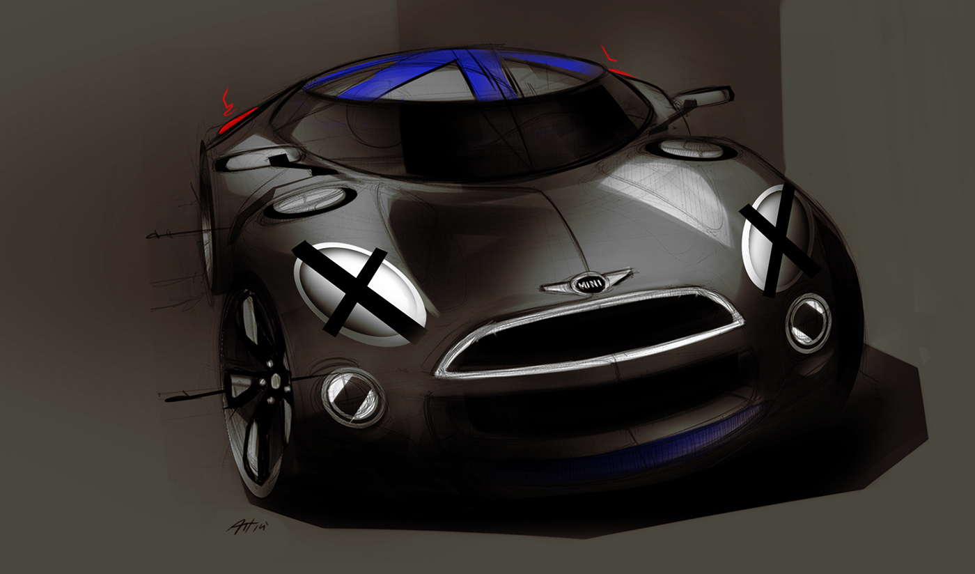 vehicle，automobile，motorcycle，Hand drawn，design sketch，