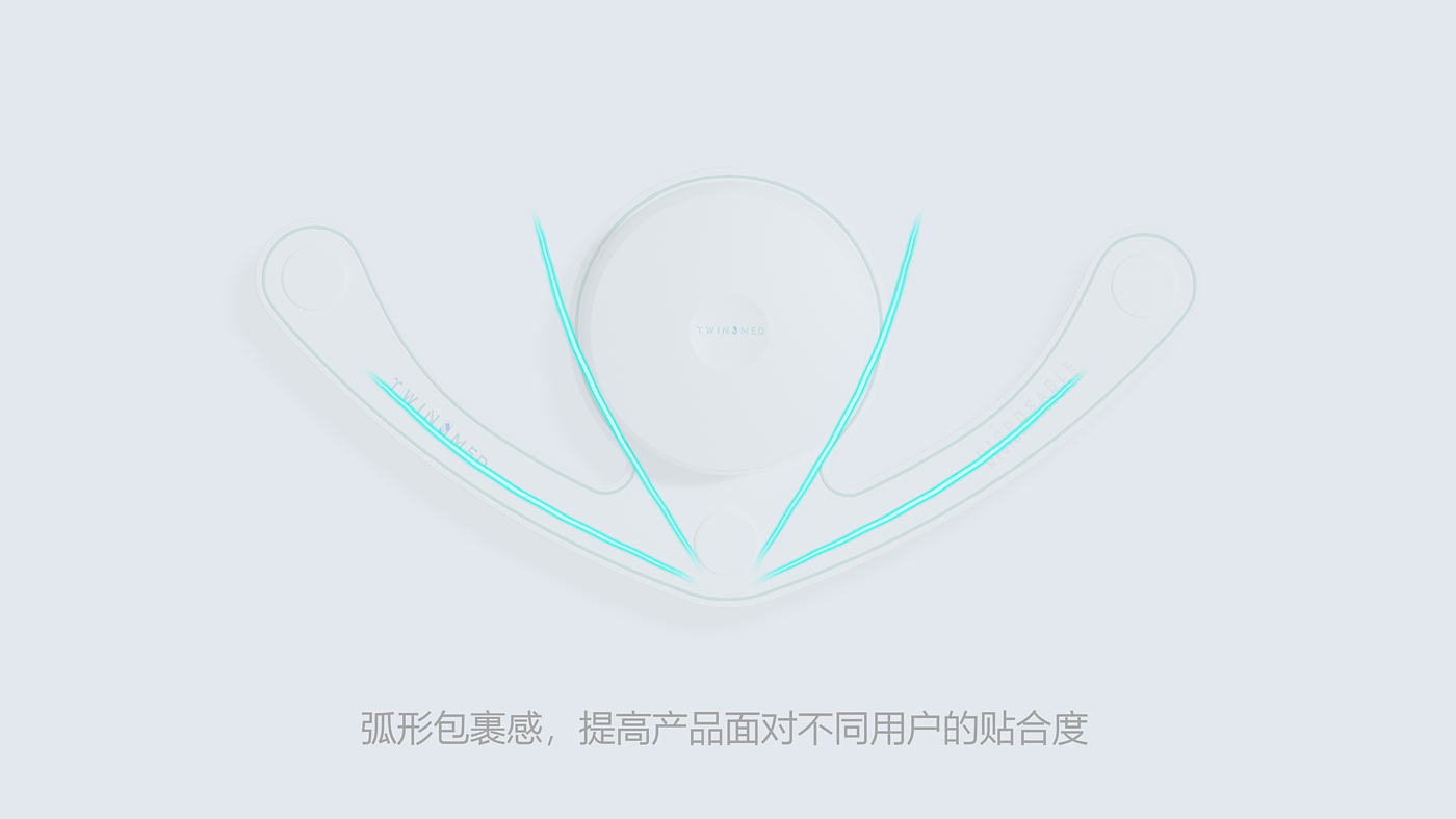 Medical products，ECG paste，Appearance design，