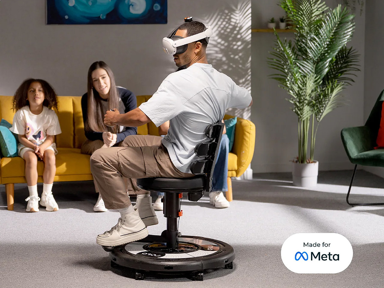 virtual reality，interactive，immersive experience ，Roto，VR Chair，