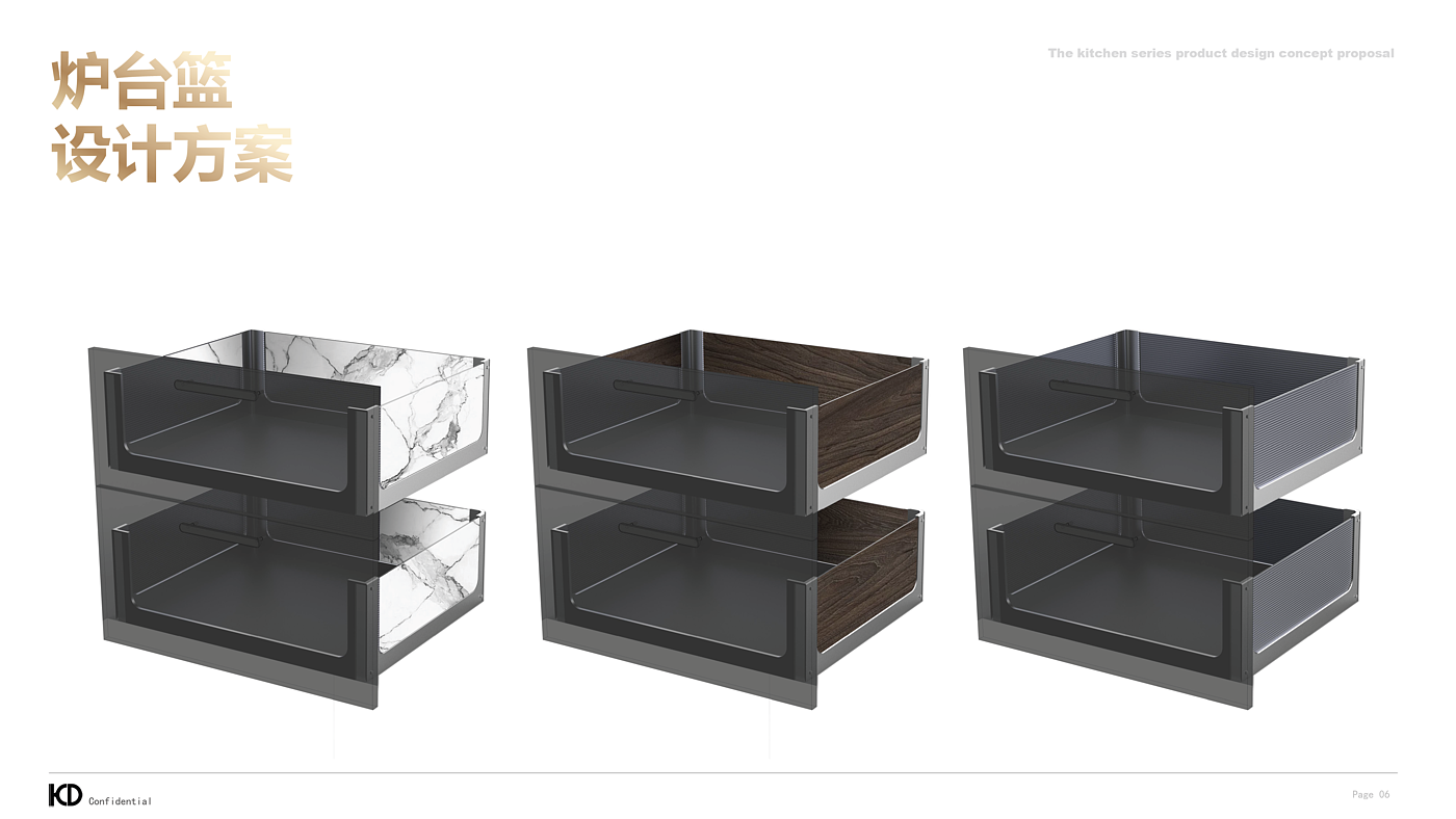 Kitchen storage/Product design/Concept inspiration/Design logic，