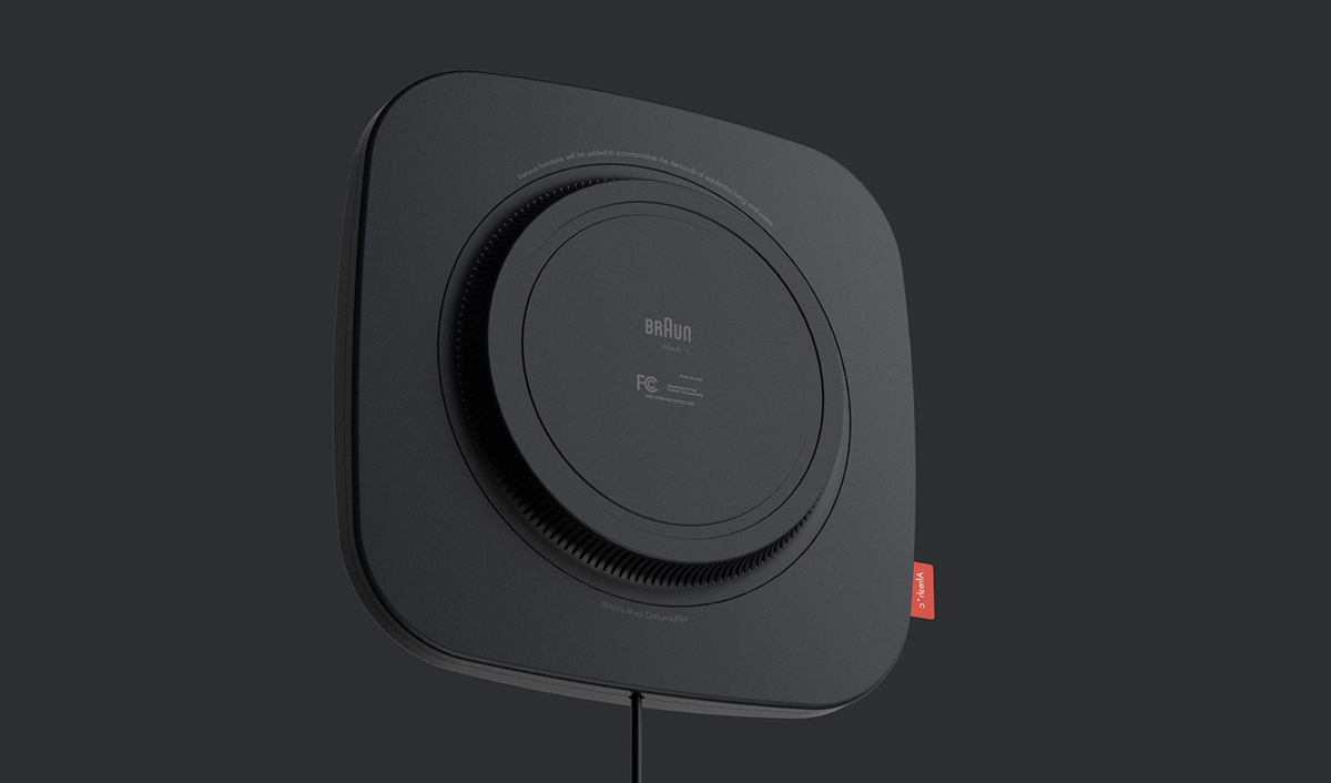 braun，dehumidifier，good-looking，product design，