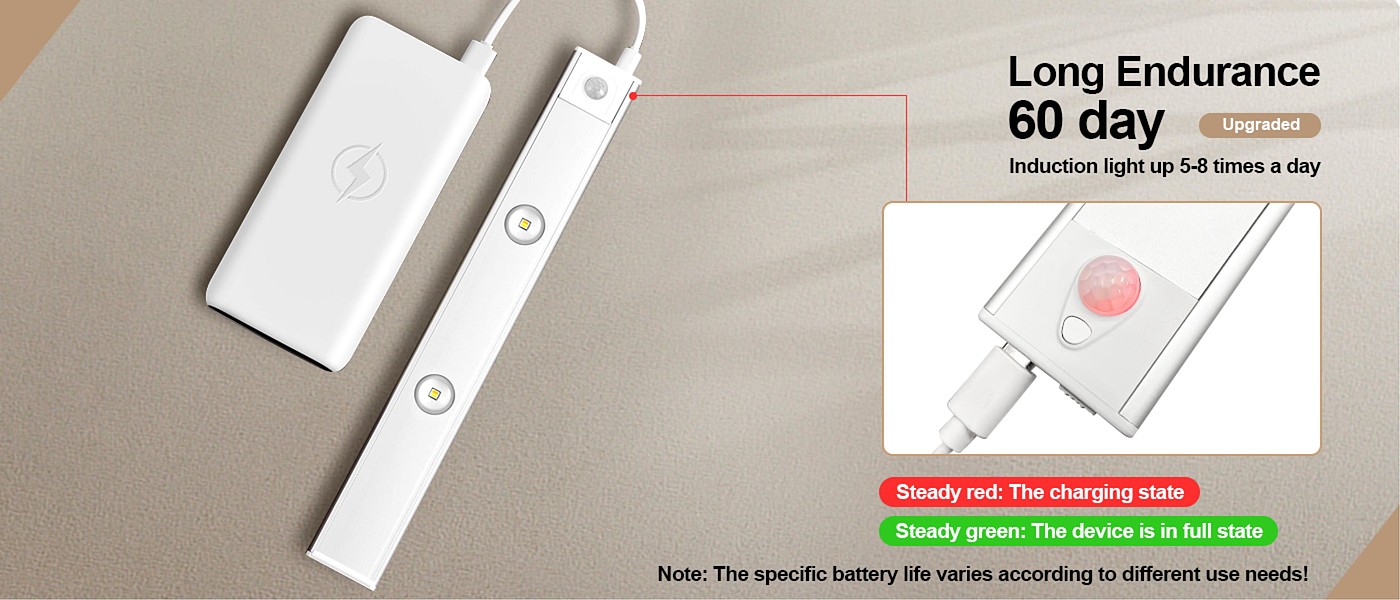 Induction lamp，Night light，Human body induction lamp，Cabinet lamp，Dormitory night light，