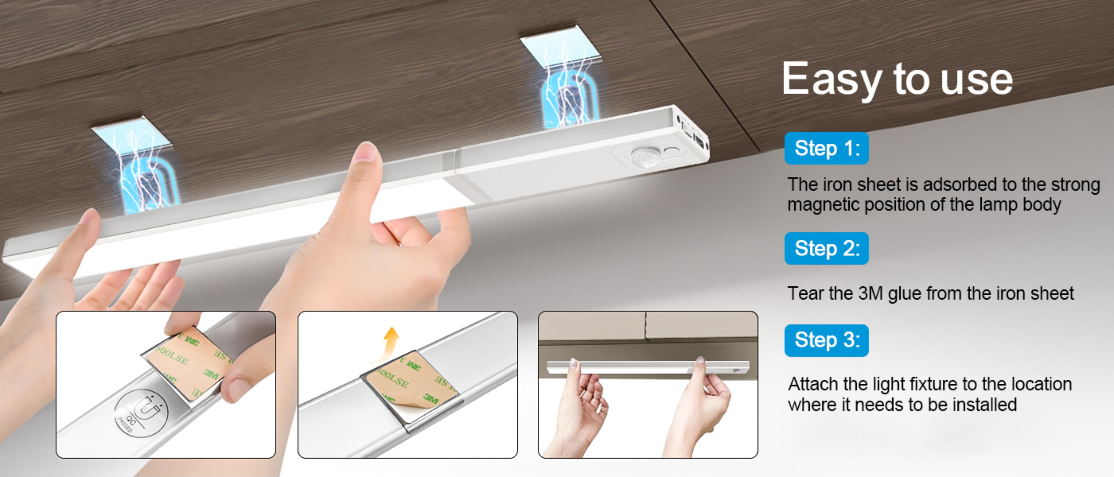 Induction lamp，Cabinet lamp，Human body induction lamp，Reading lamp，Night light，Dormitory night light，