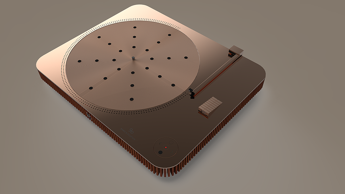 Programme 4006，Phonograph turntable，industrial design，product design，