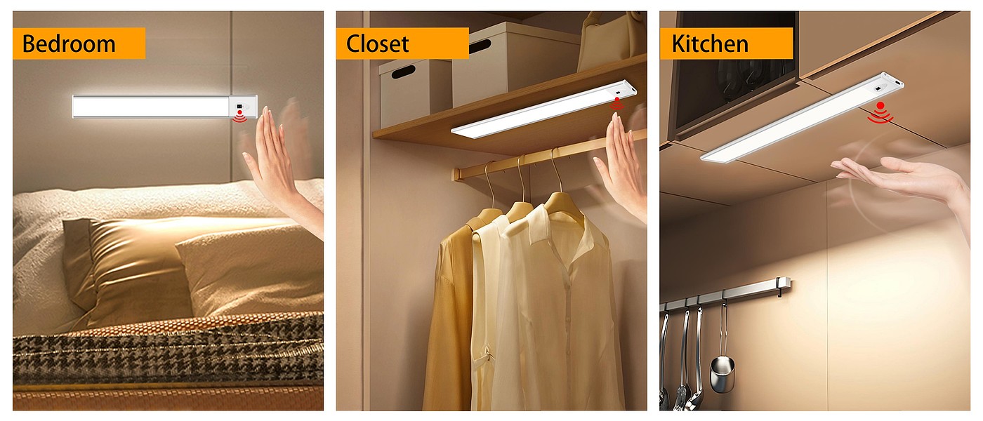 Induction lamp，Cabinet lamp，Human body induction lamp，Wall lamp，Corridor lighting，Night light，