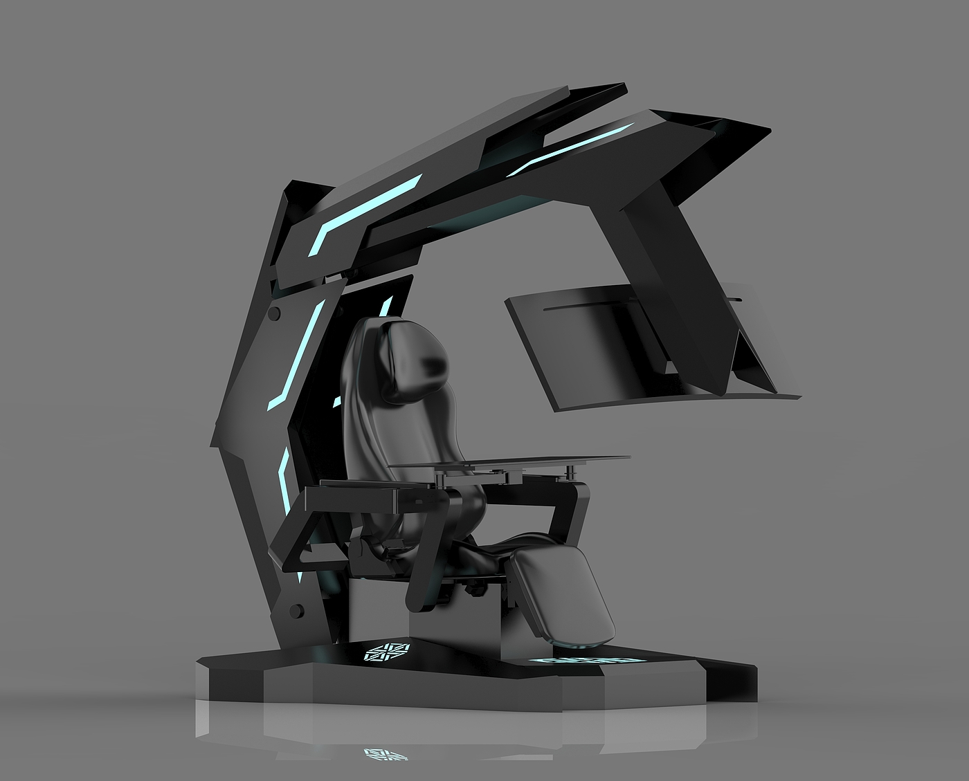 industrial design，E-sports chair，Mechanics，hardliner，sheet metal，