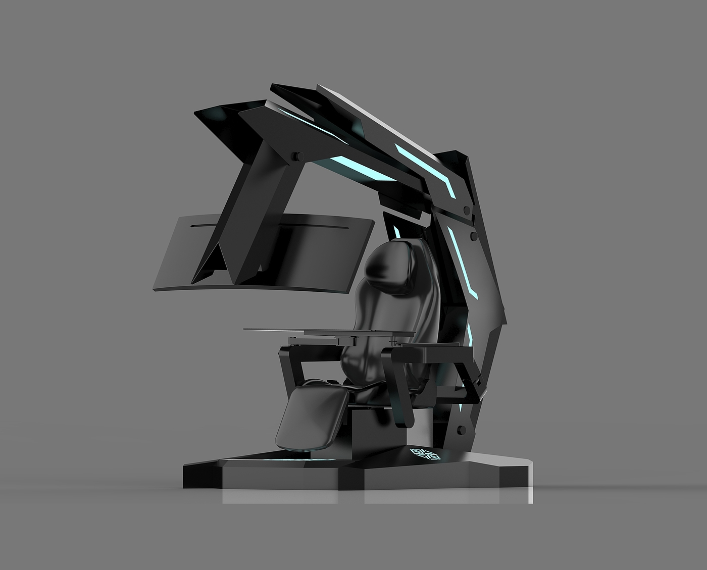 industrial design，E-sports chair，Mechanics，hardliner，sheet metal，