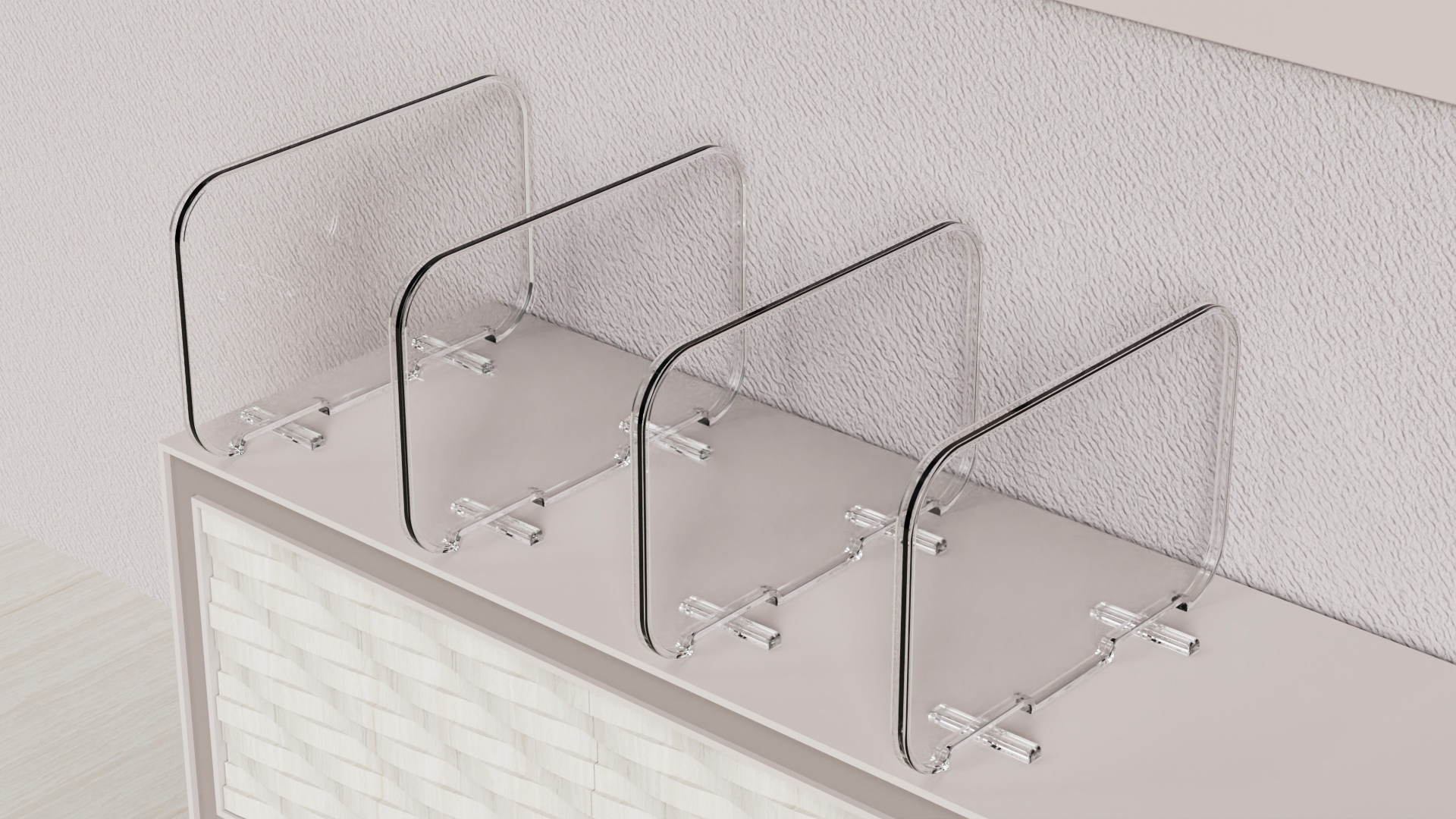 Wardrobe partition design，