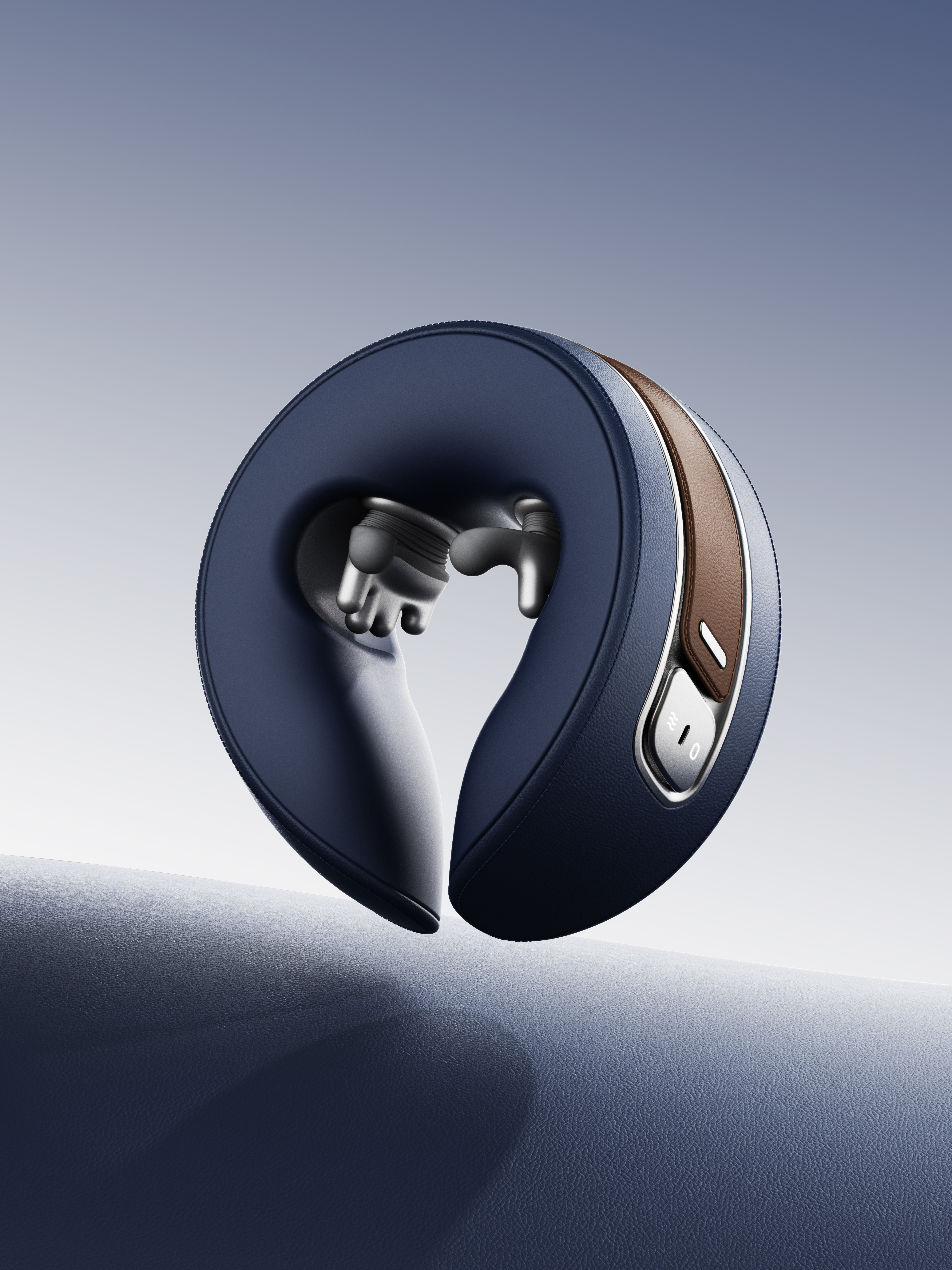 Massage pillow，U-shaped pillow，Personal care，massage，Cervical massage，pillow，product design，industrial design，