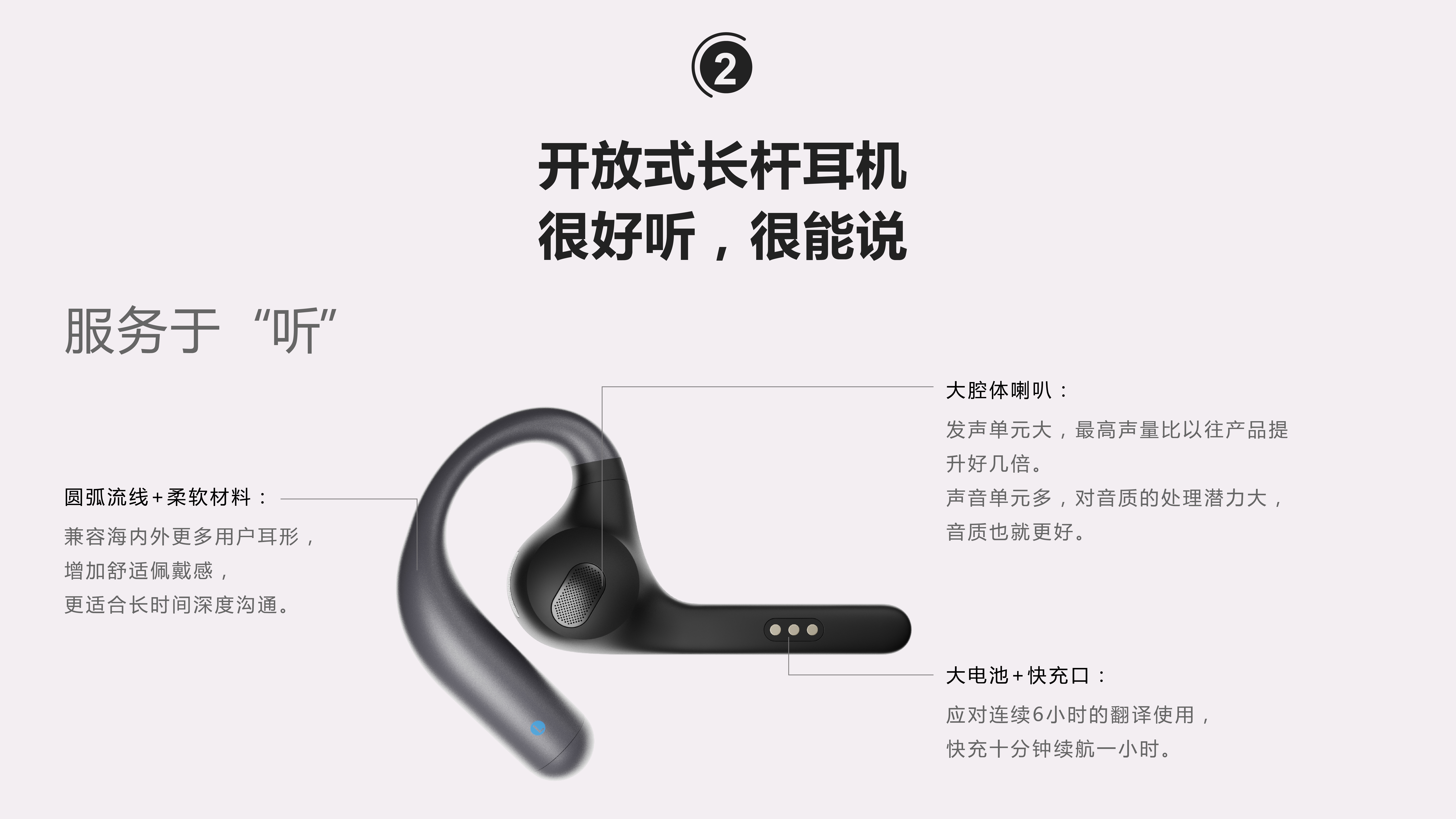 Time Pot，Translation headset，Earphone design，Brand Sailor，