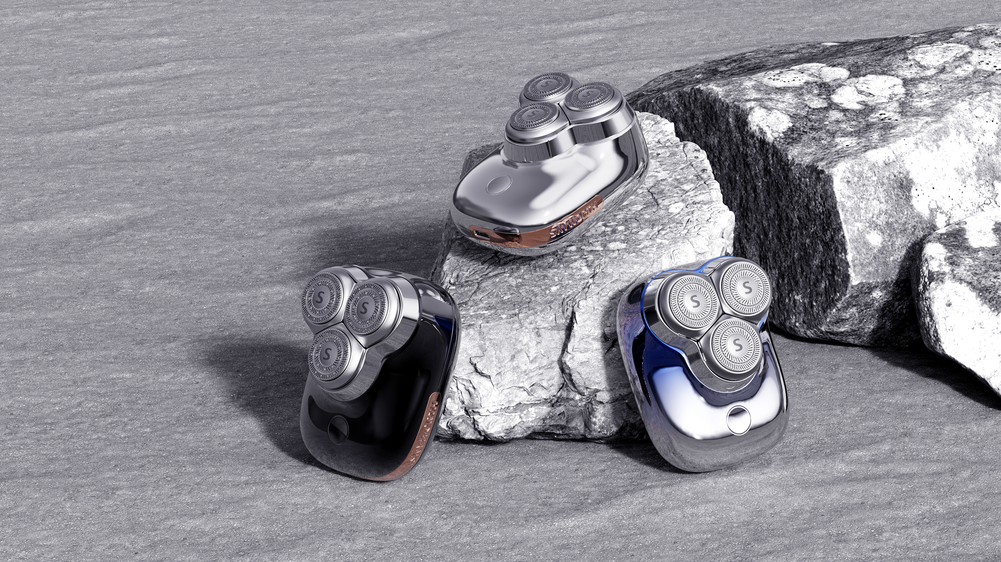 product design，Personal care products，SKYWORTH，razor，