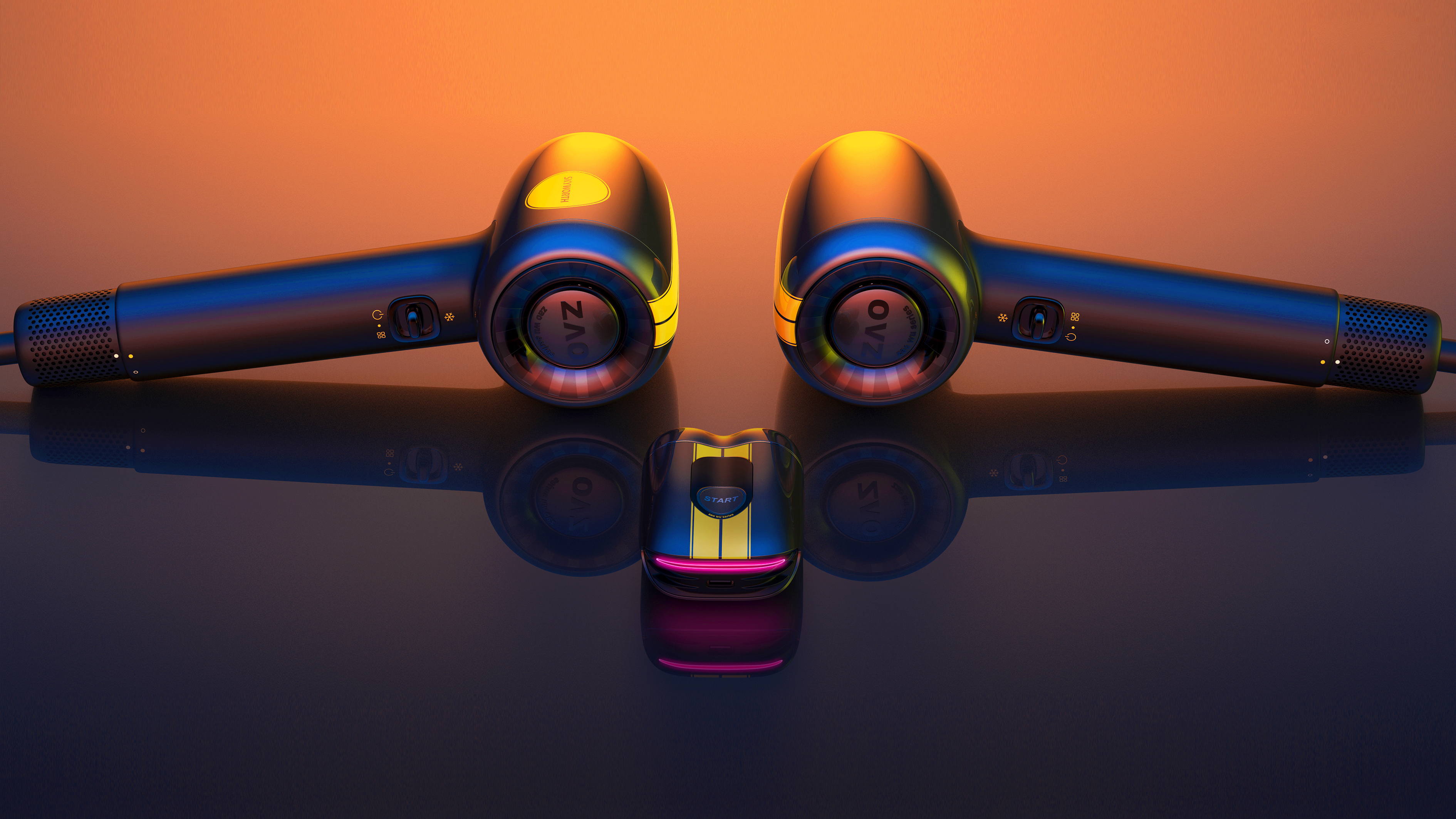 product design，Personal care products，SKYWORTH，razor，Super Run Shaver，streamline，