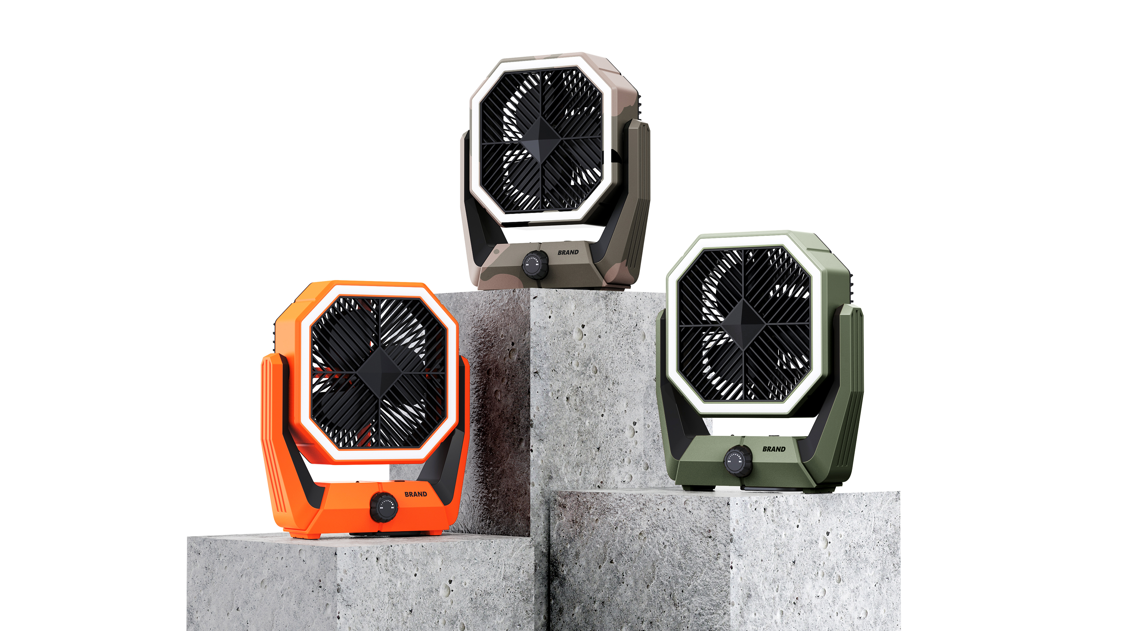 product design，Fan，Camping Fan，Camping lamp，Camping light fan，