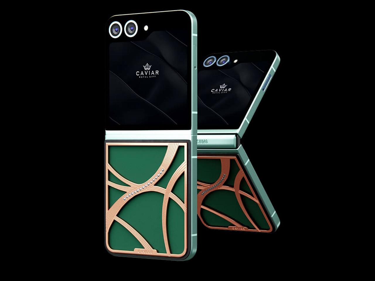 Galaxy Z Flip 6，luxurious，customized，mobile phone，Elegance Edition，