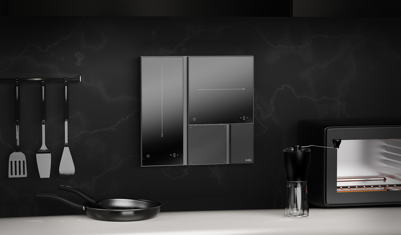 Indio，Intelligent design，convenient，Gas stove，Wall mounted，