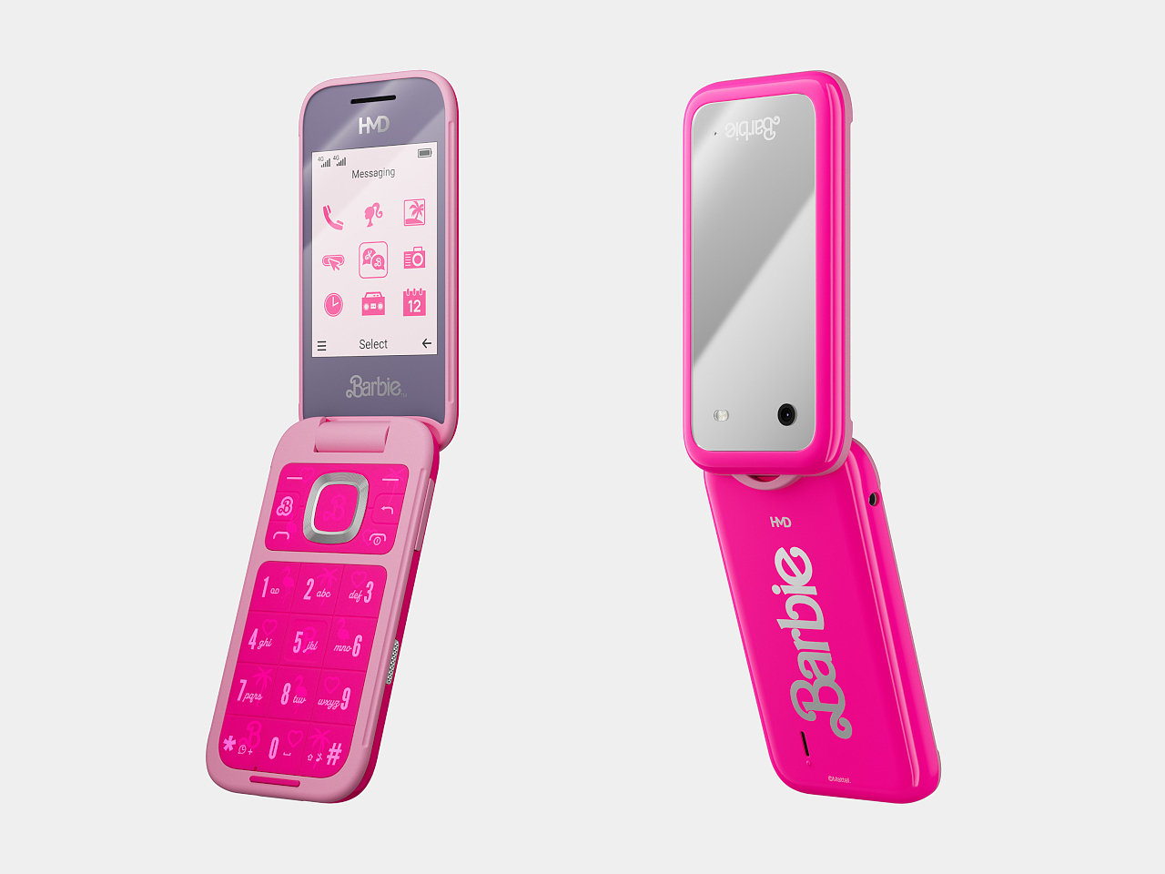 mobile phone，Retro Design ，Barbie Color，Limited edition，