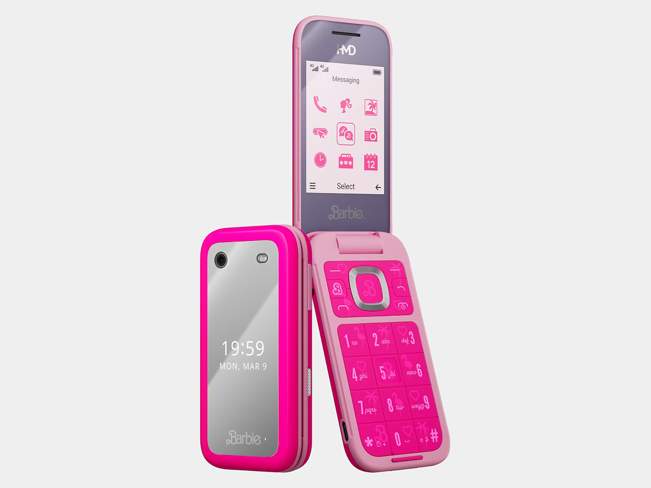 mobile phone，Retro Design ，Barbie Color，Limited edition，