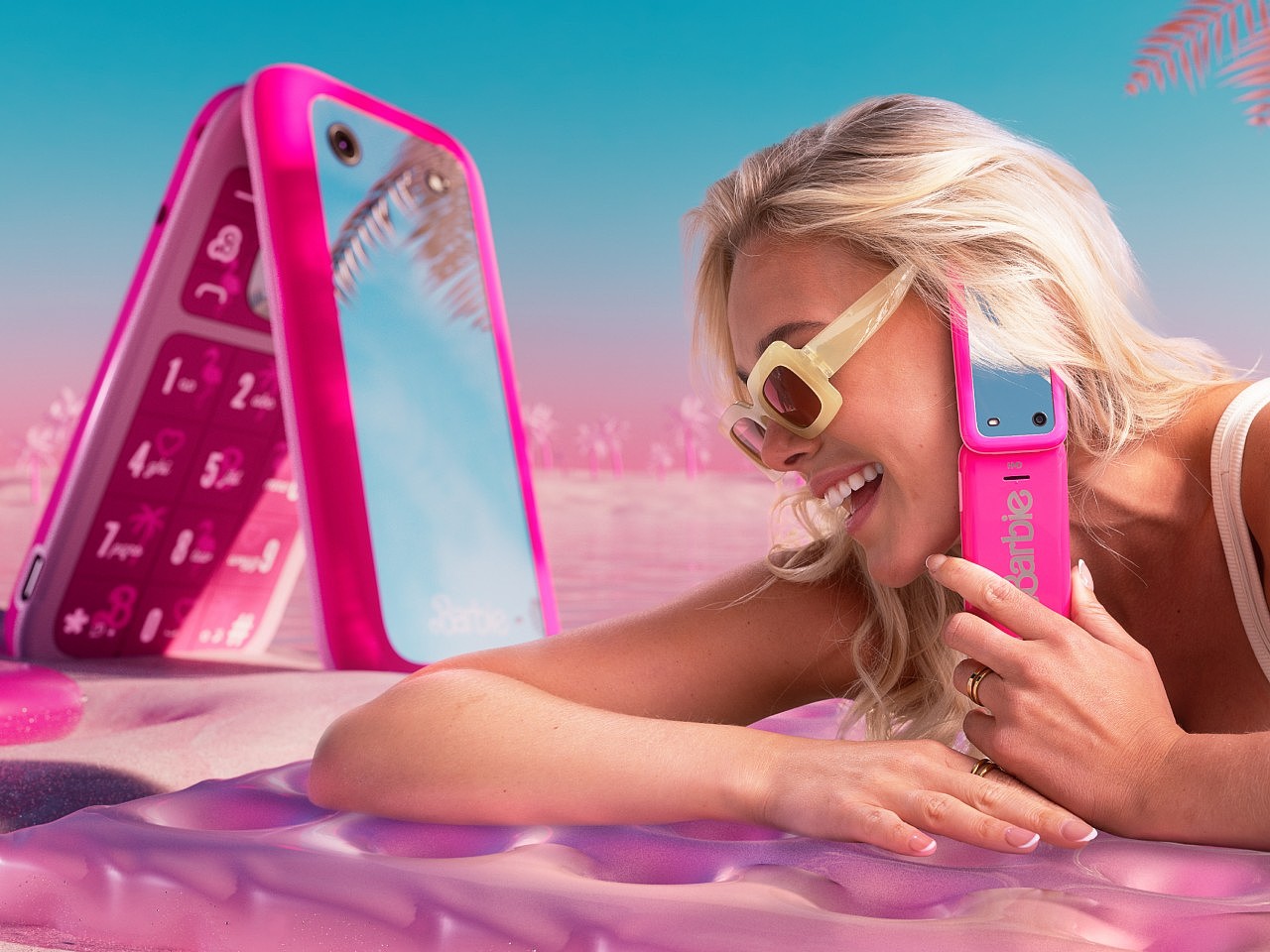 mobile phone，Retro Design ，Barbie Color，Limited edition，