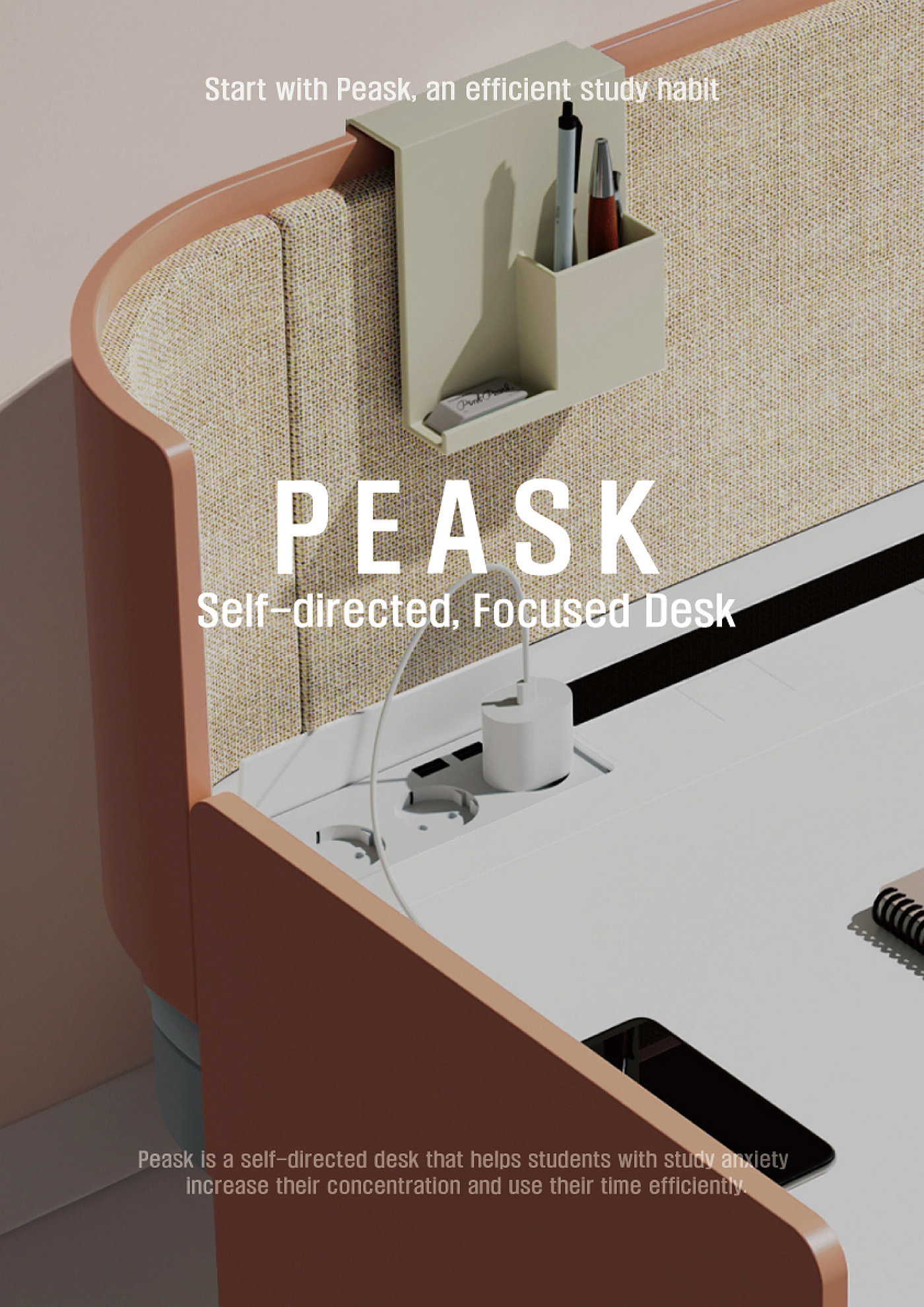 PEASK，desk，desk，multi-function，Simplicity，