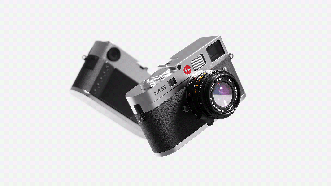 industrial design，keyshot，visual effect，Leica M9，