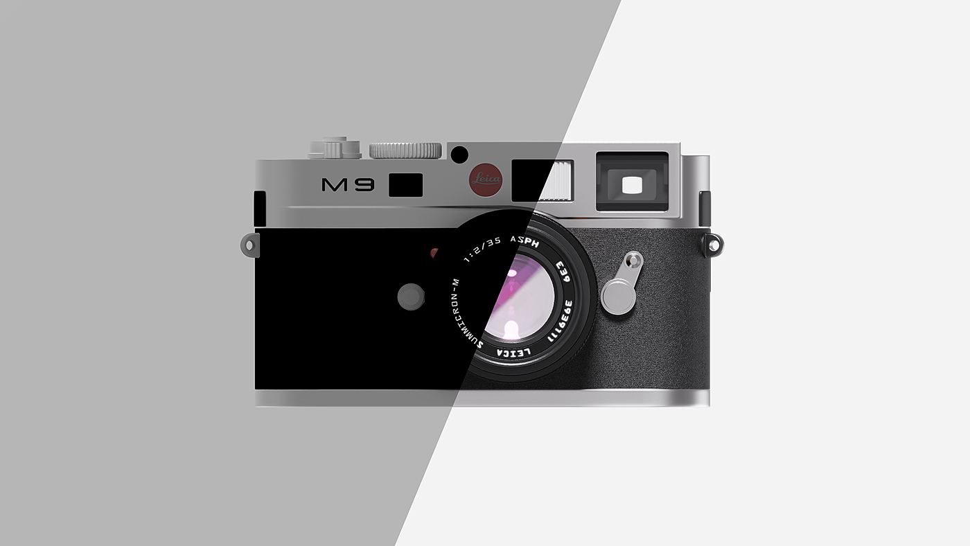 industrial design，keyshot，visual effect，Leica M9，