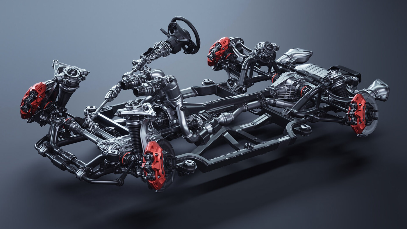 flexible chassis，Flexible，assemble，automobile，