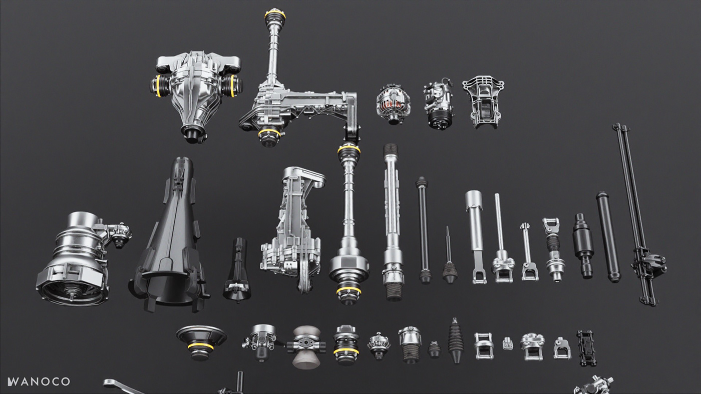 flexible chassis，Flexible，assemble，automobile，