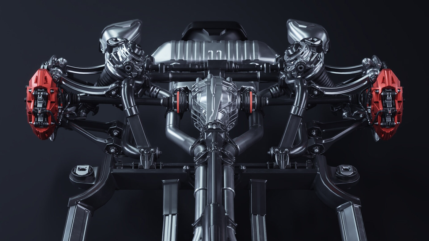 flexible chassis，Flexible，assemble，automobile，