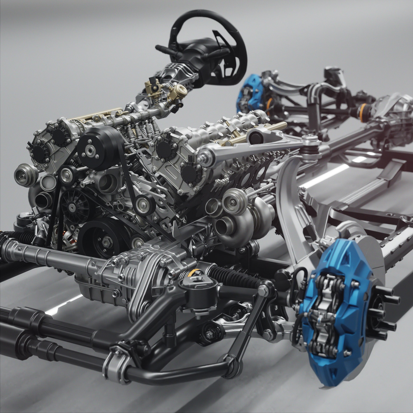 flexible chassis，Flexible，assemble，automobile，