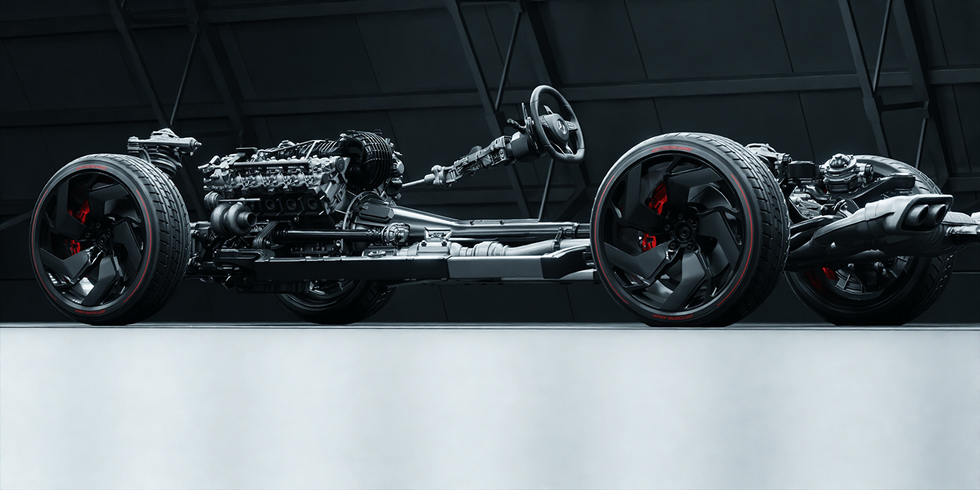 flexible chassis，Flexible，assemble，automobile，