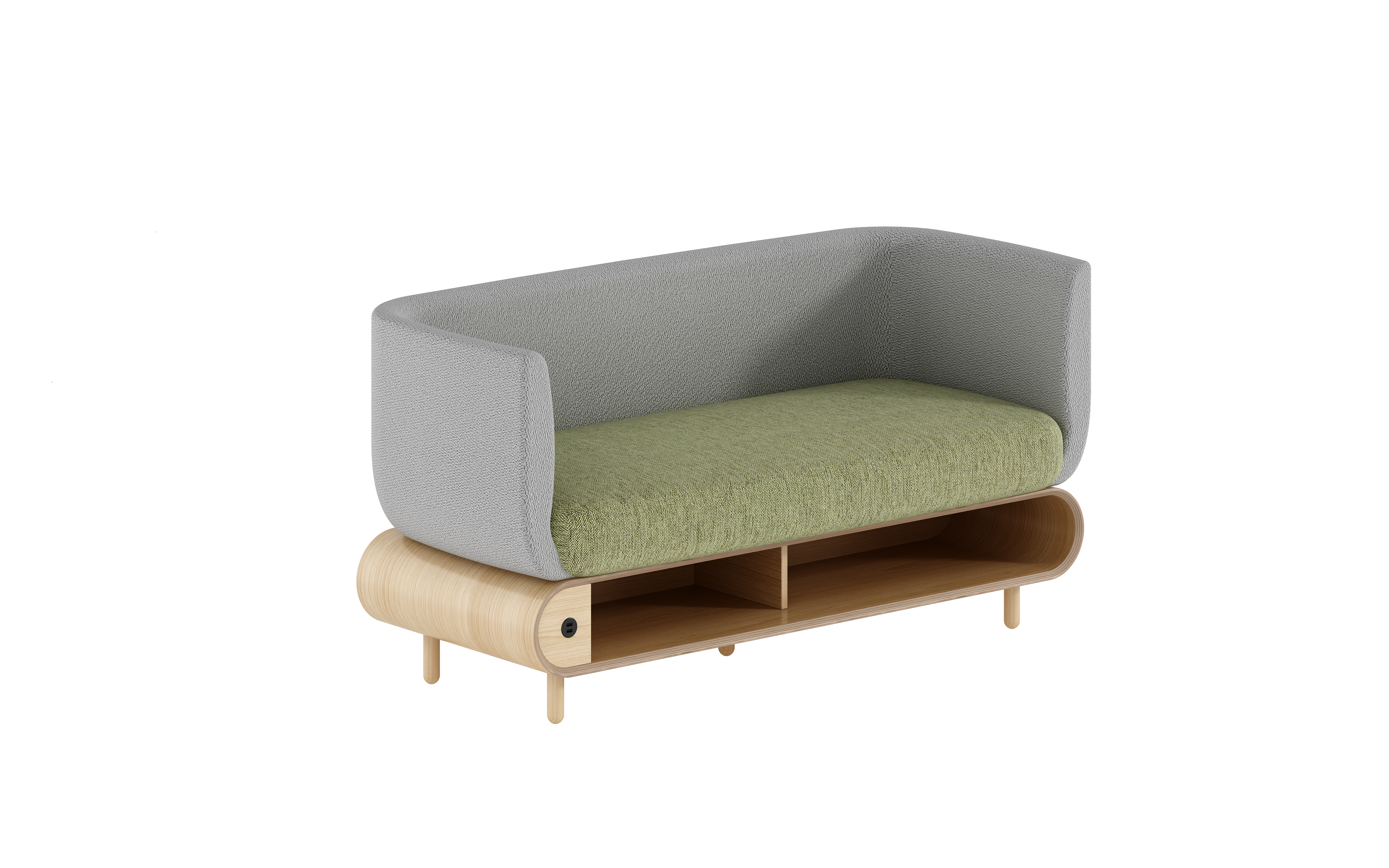 Peas, collaborative furniture, sofa, mixed office, collaborative office，