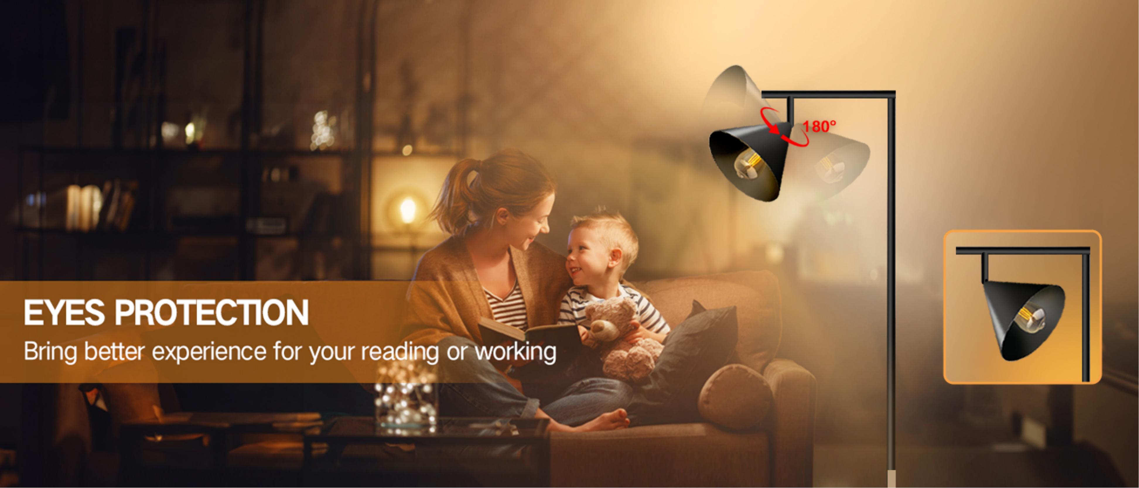 Floor lamp，Cross-border，Atmosphere lamp，New products，Horn floor lamp，Reading lamp，