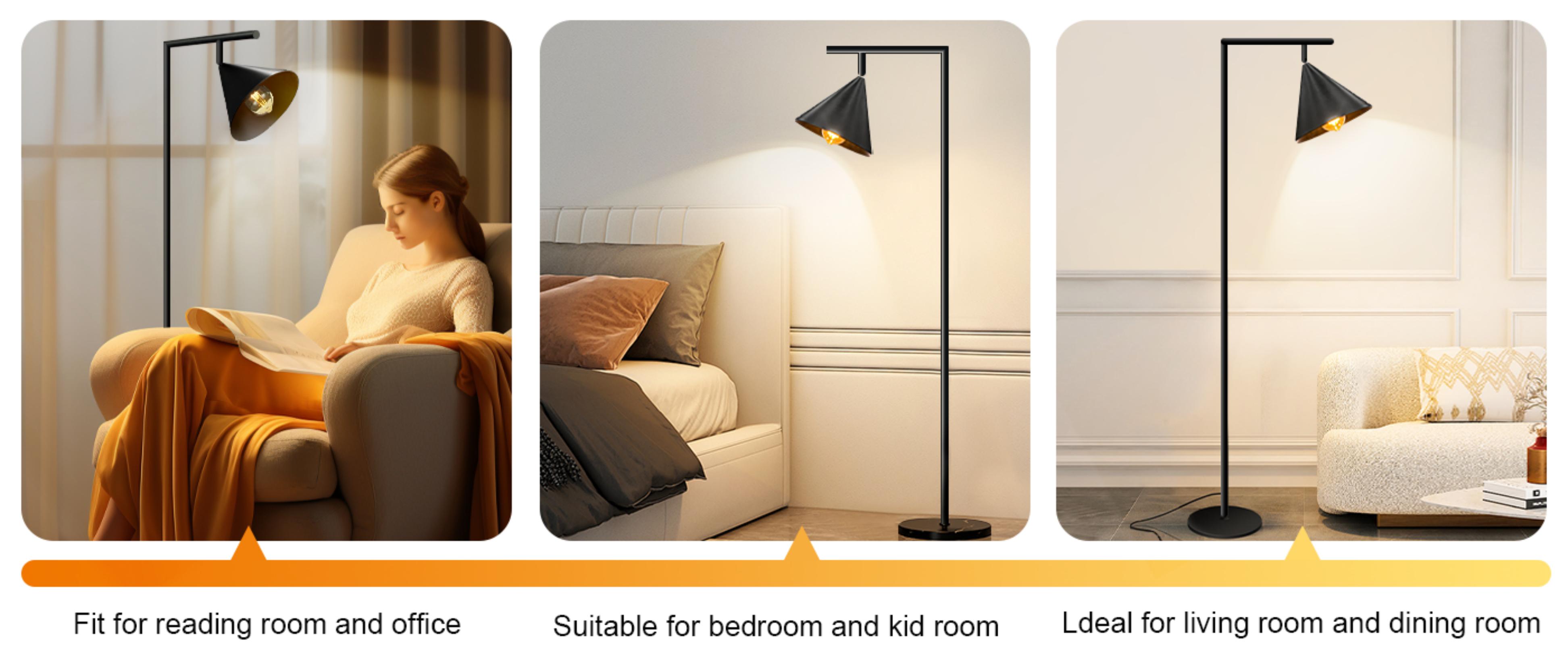 Floor lamp，Cross-border，Atmosphere lamp，New products，Horn floor lamp，Reading lamp，
