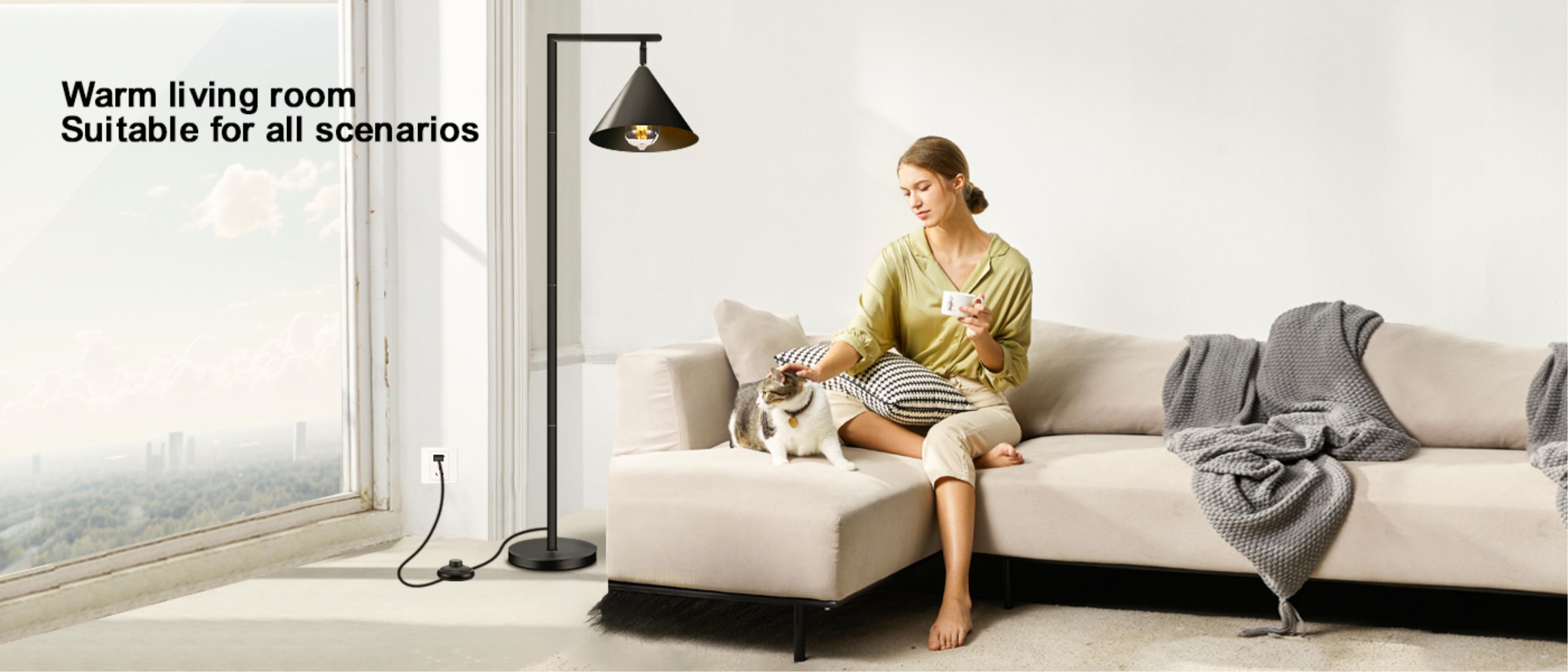 Floor lamp，Cross-border，Atmosphere lamp，New products，Horn floor lamp，Reading lamp，