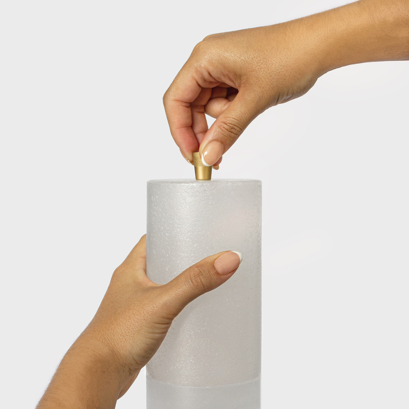 Grinder，black and white，Rock salt，black pepper，Sapelewood，