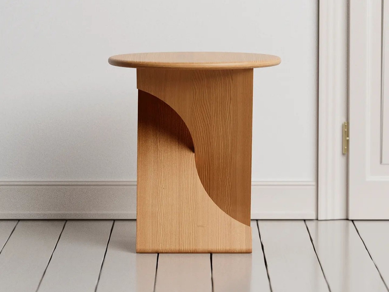 Minimalism，Side table concept，board，Slide Table，