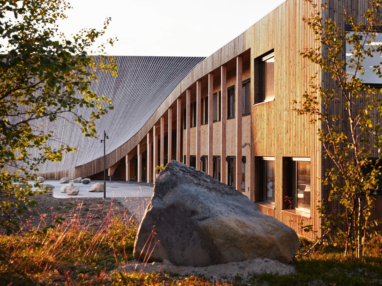 Norway，provide for oneself，Education Center，wooden ，cold zone，cold zone，