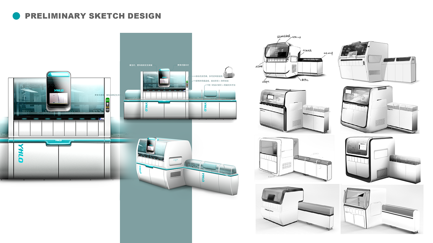 Brand differentiation，serialized design language，listed enterprises，Life Health Testing Equipment，large medical instrument，