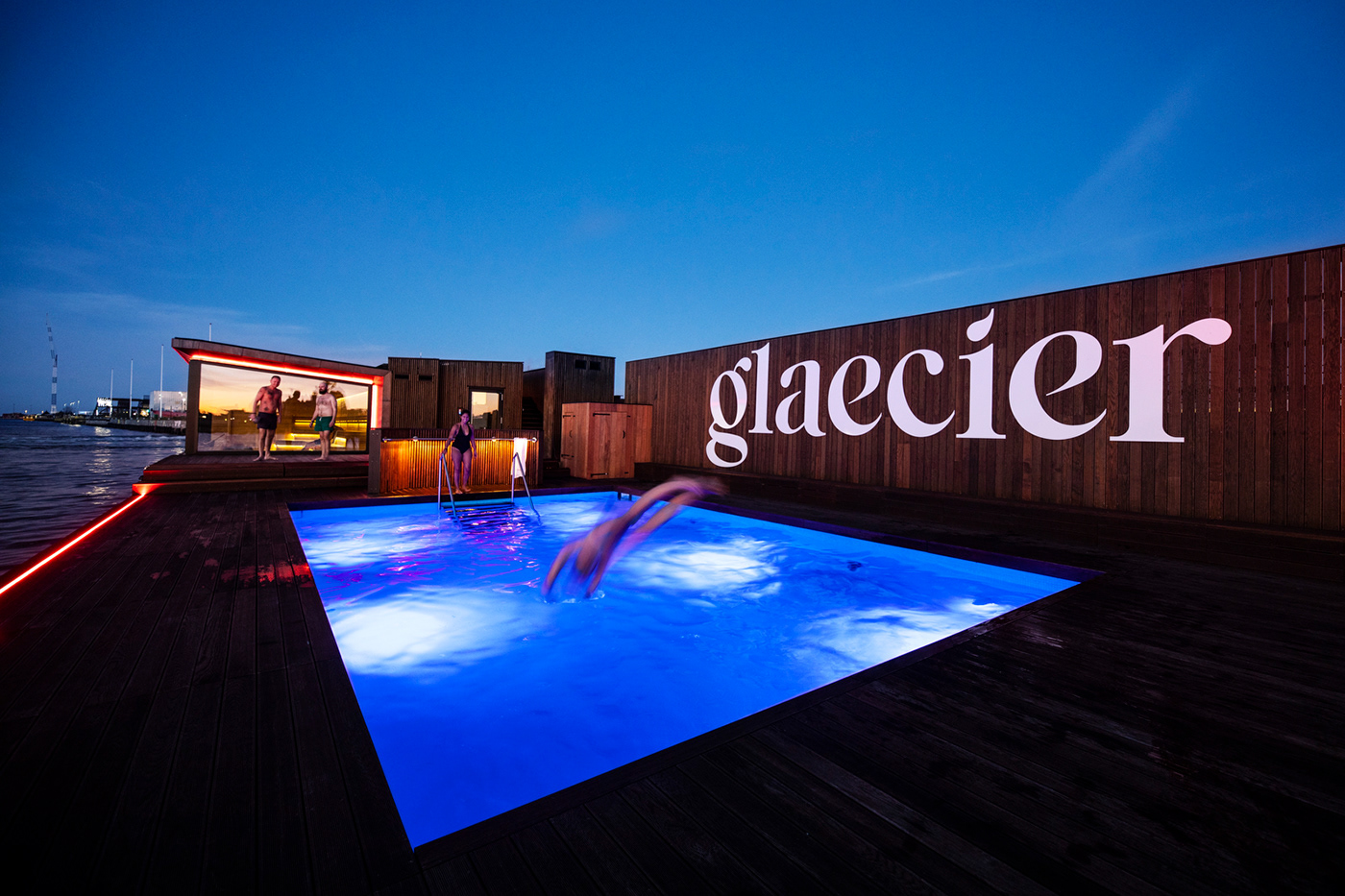 Port，quiet，ship，Check-in，Glaecier，