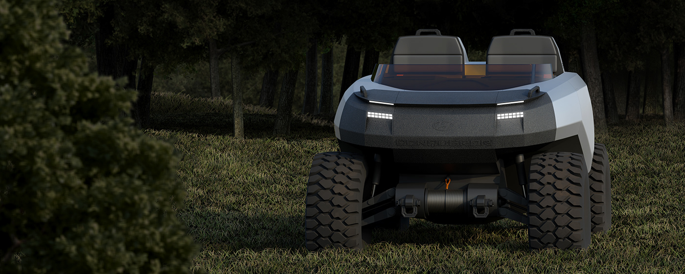 HYUNDAI CONQUEROR，Off-road vehicle，Two seater car，buggy-type，