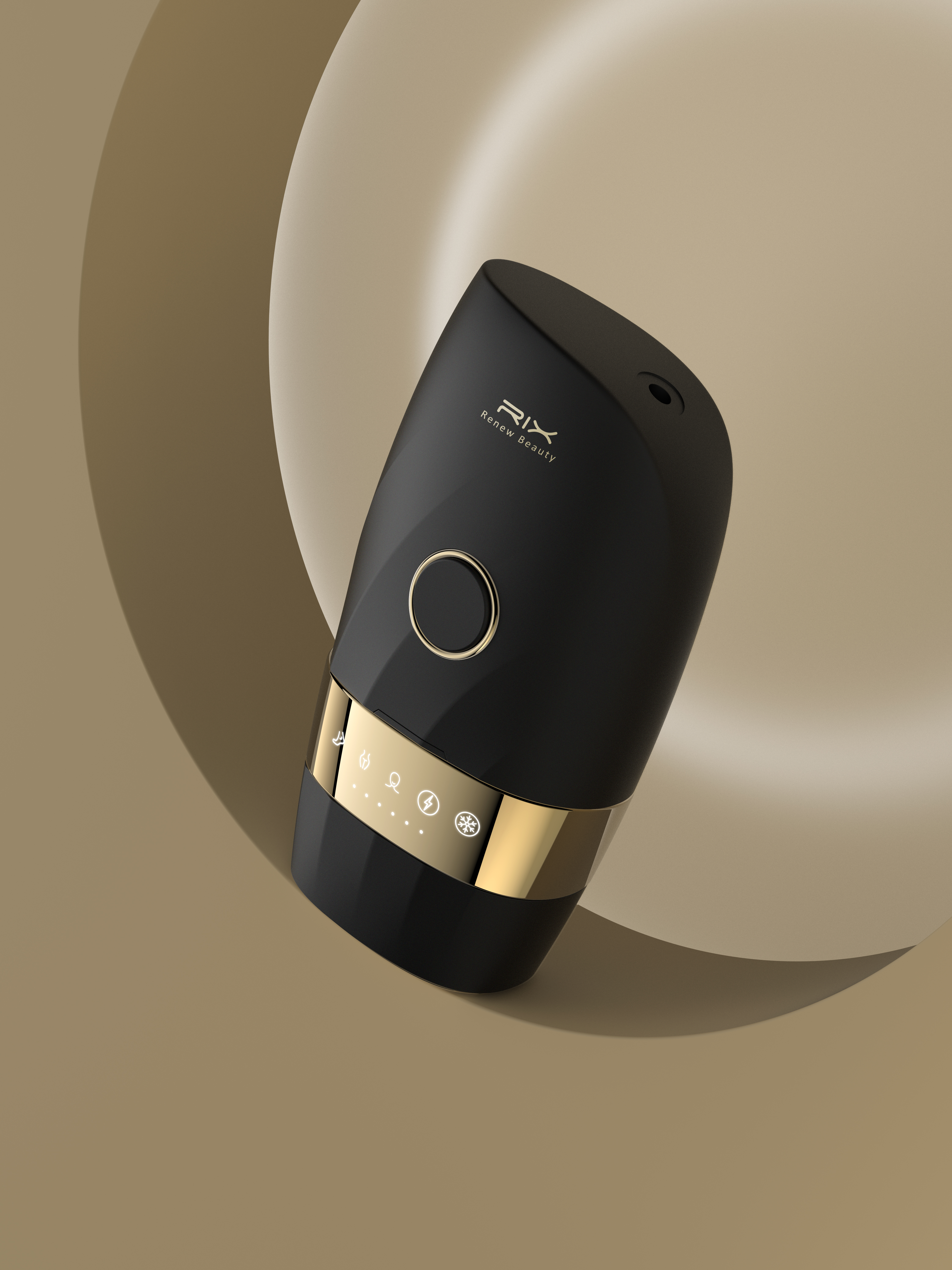 Laser hair removal instrument，RIX，Beauty products，product design，industrial design，