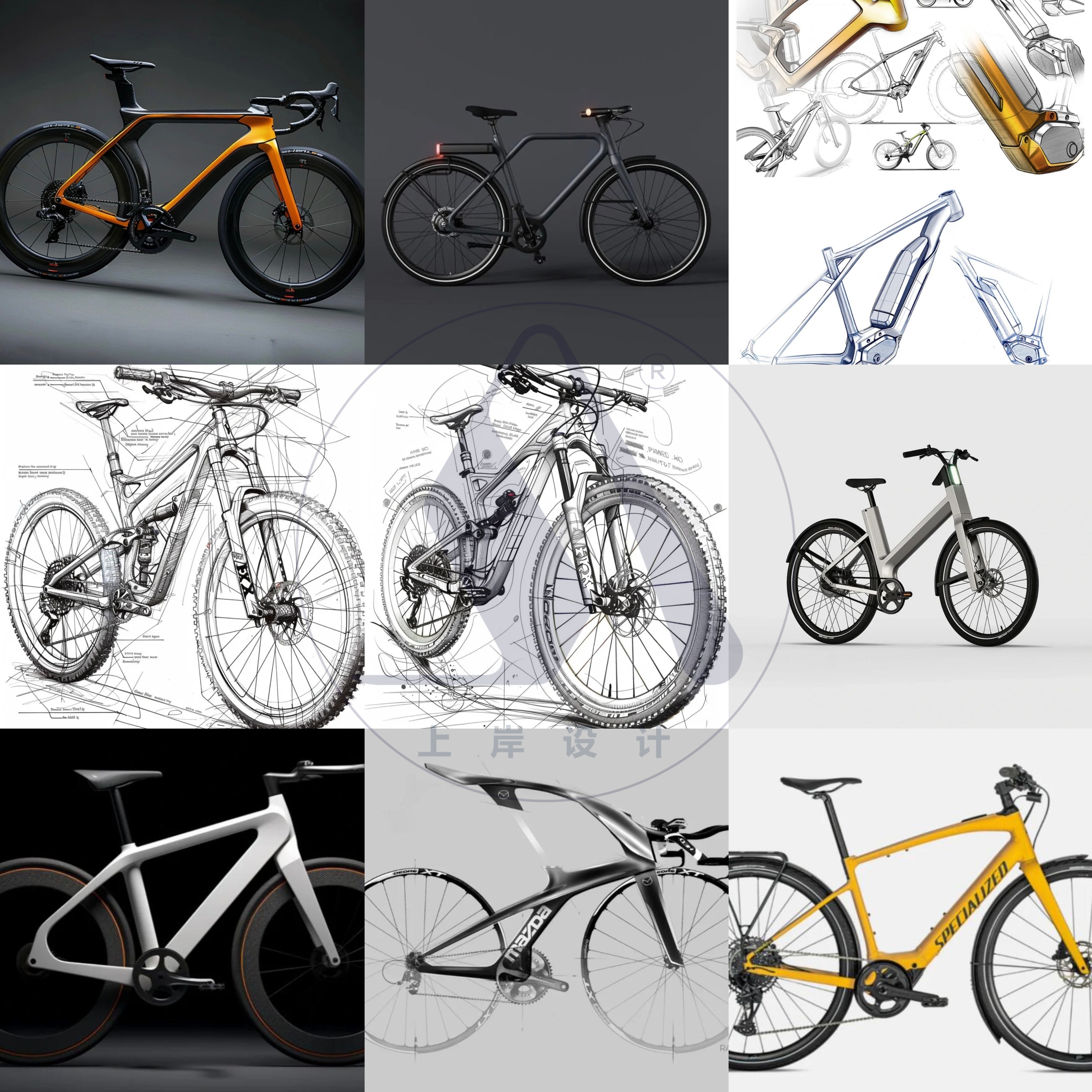 Model styling design，