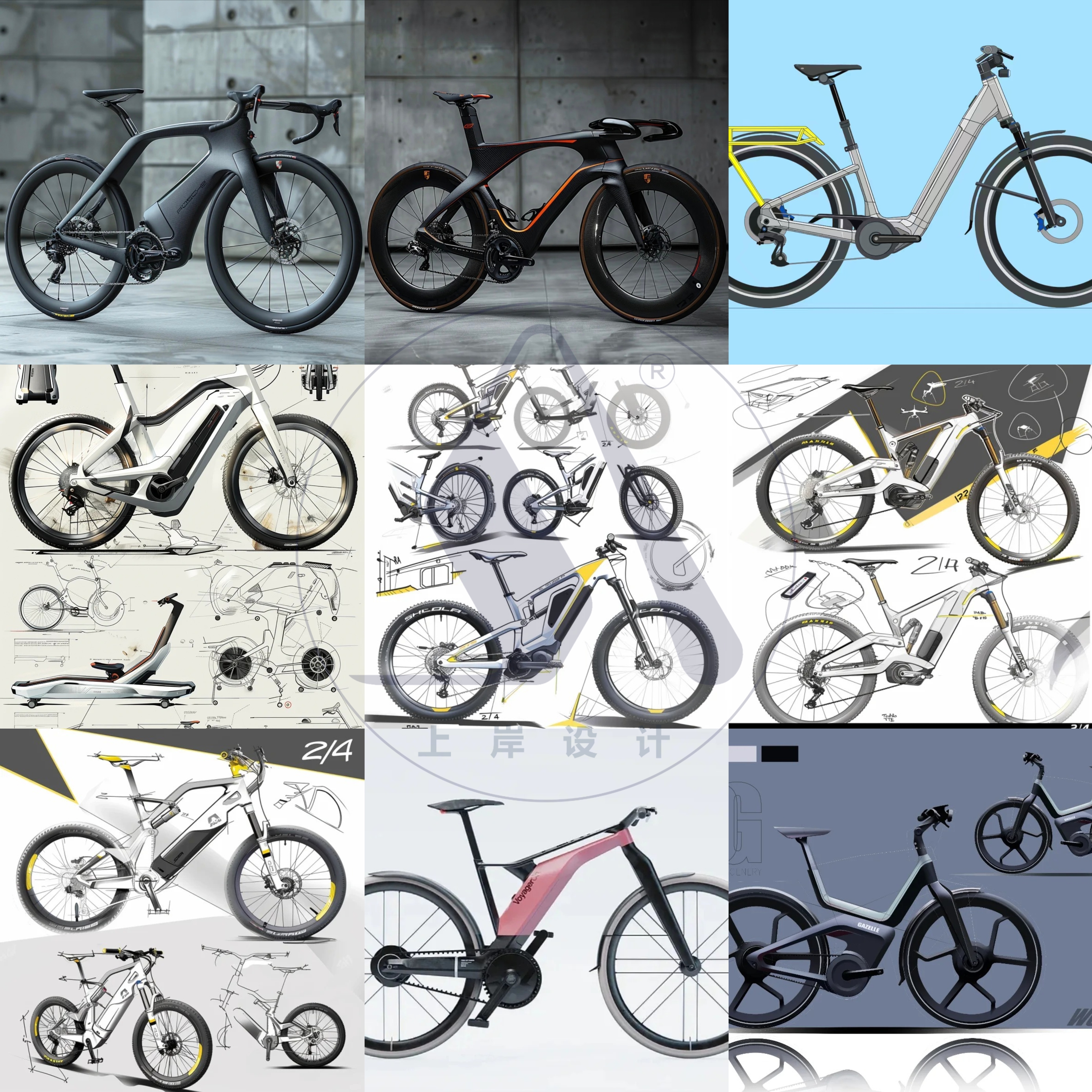 Model styling design，