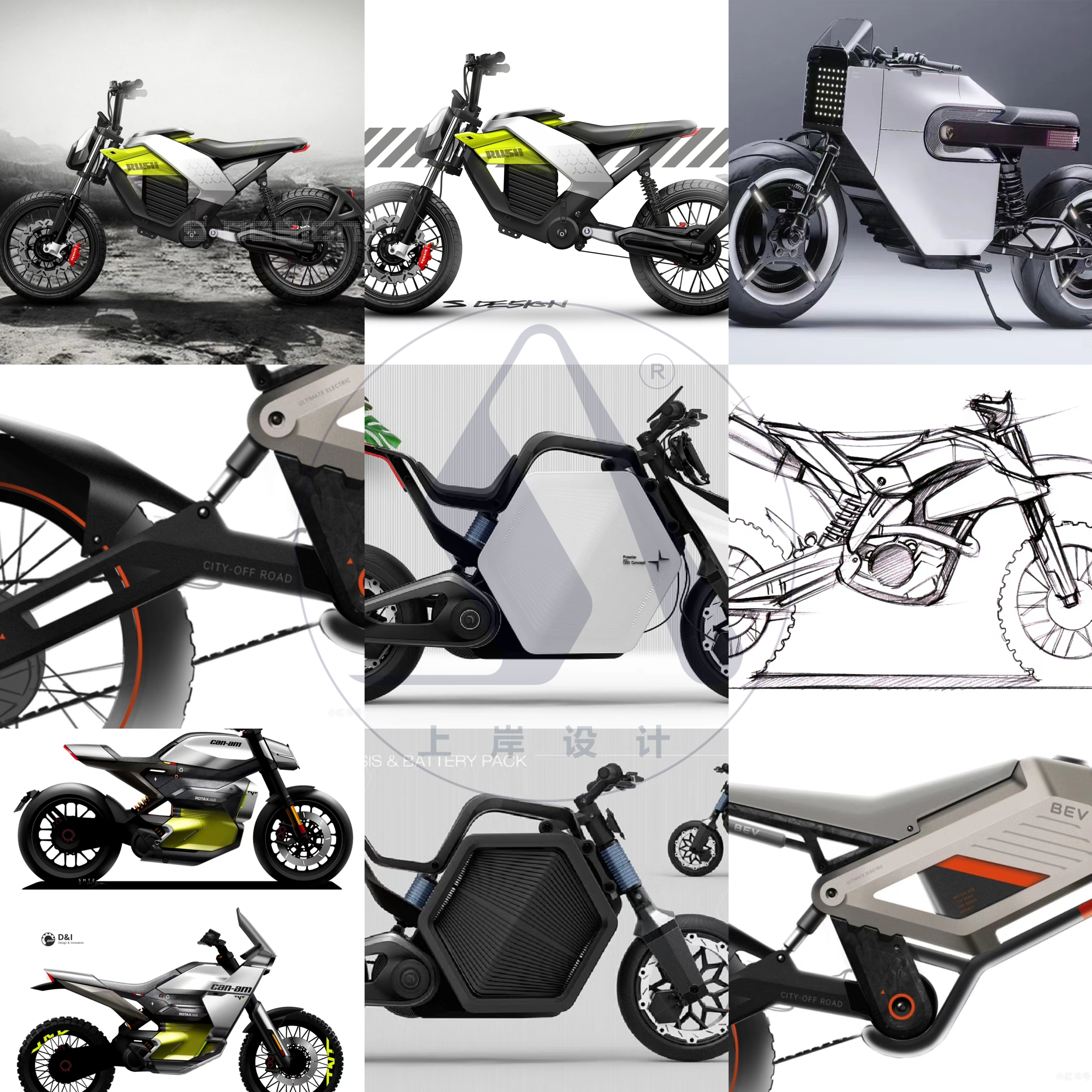 Model styling design，