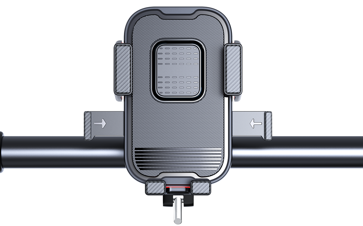 Bicycle motorcycle mobile phone bracket, appearance, structure design，